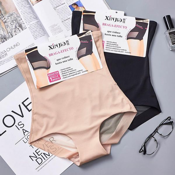 women's shapers underwear slimming high waist shaping control ice silk body training device feminina panties, Black;white
women's shapers underwear slimming high waist shaping control ice silk body training device feminina panties, Black;white