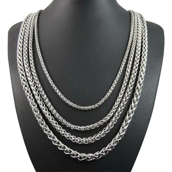 chains 316l stainless steel chain necklace for men 3mm/4mm/5mm/6mm width male jewelry, Silver
chains 316l stainless steel chain necklace for men 3mm/4mm/5mm/6mm width male jewelry, Silver