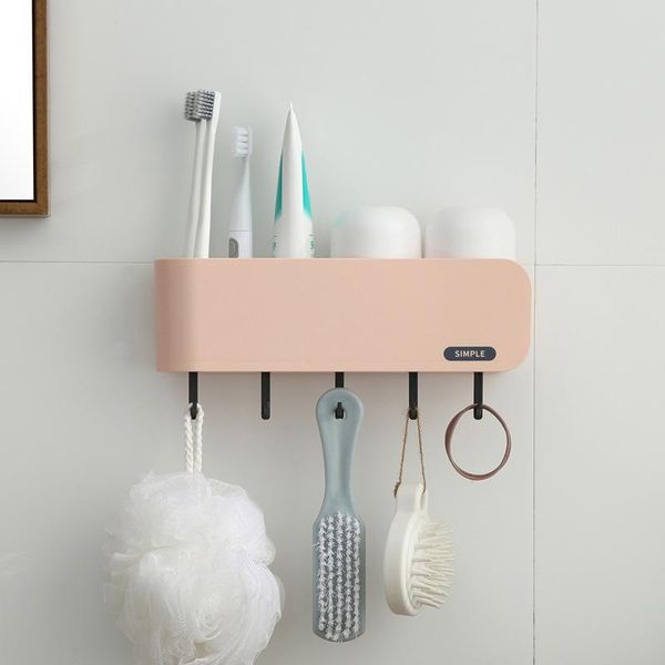 bathroom storage & organization holder with hook rack toothbrush kitchen plastic wall-mounted tools set
bathroom storage & organization holder with hook rack toothbrush kitchen plastic wall-mounted tools set