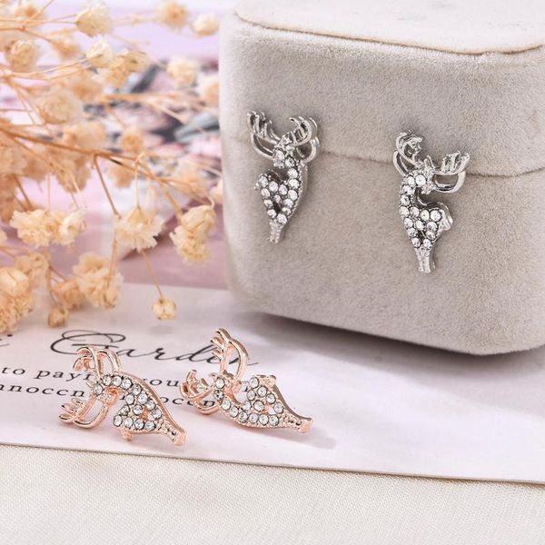 stud christmas elk crystal earrings mori series small fresh style women populor ear xmas jewelry girl gifts 2021, Golden;silver
stud christmas elk crystal earrings mori series small fresh style women populor ear xmas jewelry girl gifts 2021, Golden;silver