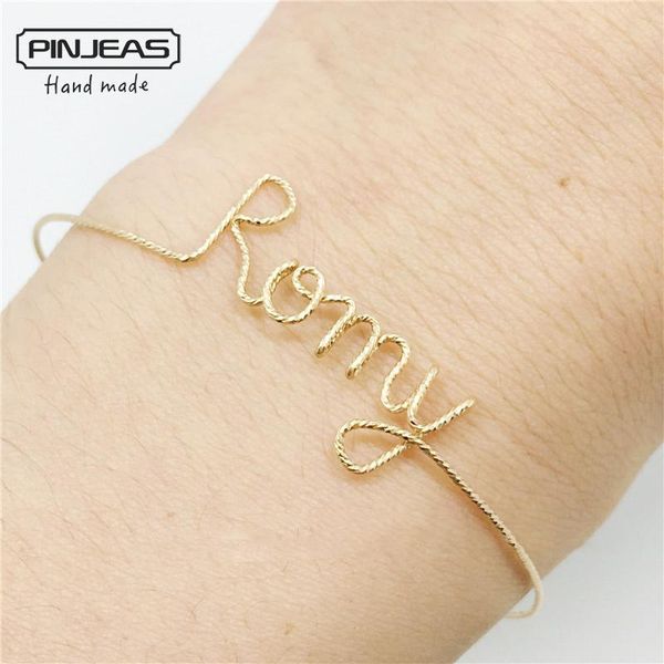 personalized twisted rope bangles bracele handmade custom name cuff wire wrap t jewelry gifts women bangle, Black
personalized twisted rope bangles bracele handmade custom name cuff wire wrap t jewelry gifts women bangle, Black