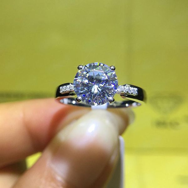 cluster rings romantic 14k white gold ring 4 moissanite jewelry round brilliant cut lab diamond engagement anniversary, Golden;silver
cluster rings romantic 14k white gold ring 4 moissanite jewelry round brilliant cut lab diamond engagement anniversary, Golden;silver