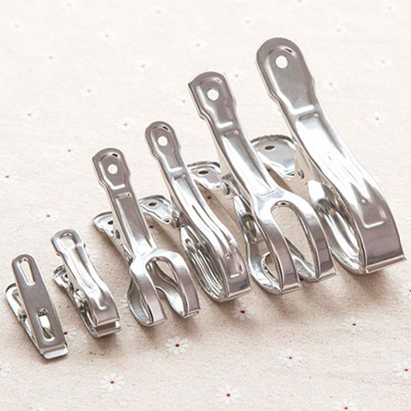 clothing & wardrobe storage multi-size strong anti wind stainless steel clips clothes pins pegs household clothespin laundry clamp big clip
clothing & wardrobe storage multi-size strong anti wind stainless steel clips clothes pins pegs household clothespin laundry clamp big clip