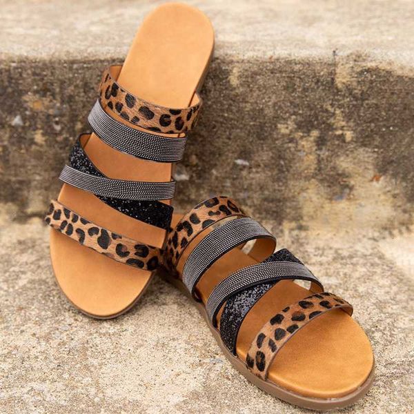 slippers flat women shoes woman leopard flock slip on casual female plus size open toe beach slides fashion ladies summer 4xvo, Black
slippers flat women shoes woman leopard flock slip on casual female plus size open toe beach slides fashion ladies summer 4xvo, Black