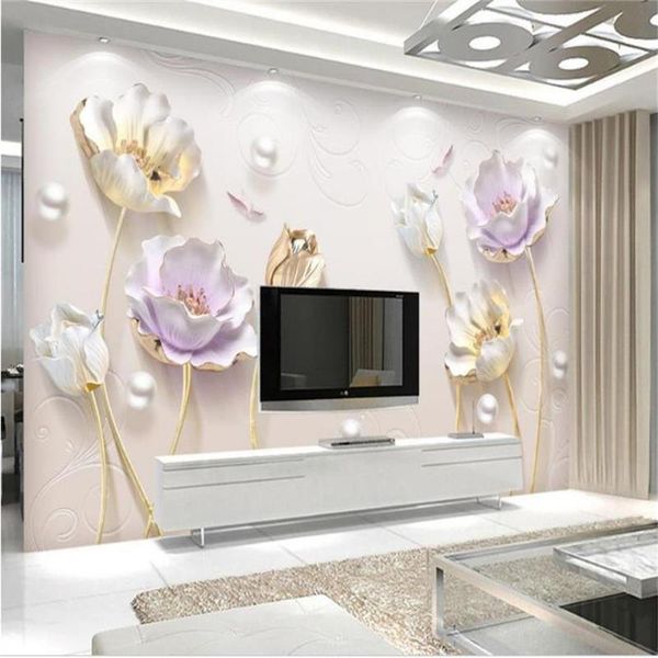custom 3d po wallpaper mural room sofa tv backdrop living bed embossed jewelry tulip picture wallpapers
custom 3d po wallpaper mural room sofa tv backdrop living bed embossed jewelry tulip picture wallpapers