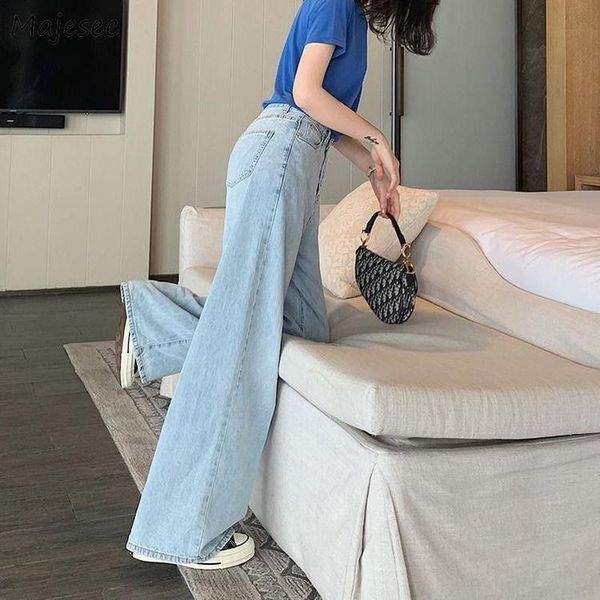 jeans womens denim high waist wide leg trousers full length bleached button chic trendy korean style loose all-match ulzzang women's, Blue
jeans womens denim high waist wide leg trousers full length bleached button chic trendy korean style loose all-match ulzzang women's, Blue