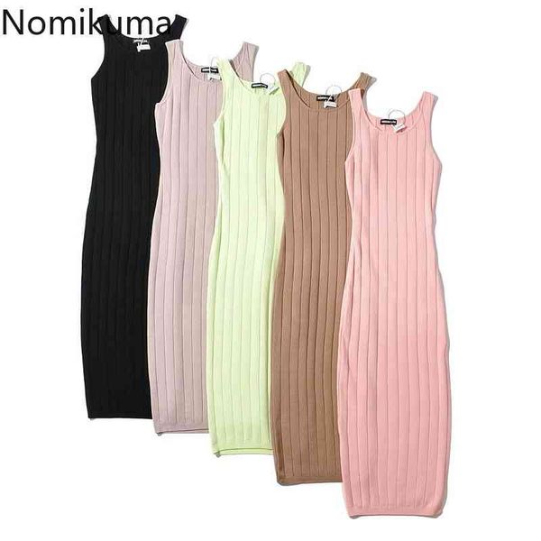 nomikuma elegant stretch slim knitted dresses sleeveless split tank women dress new sweater bodycorn vestidos 6h097 210427, Black;gray
nomikuma elegant stretch slim knitted dresses sleeveless split tank women dress new sweater bodycorn vestidos 6h097 210427, Black;gray
