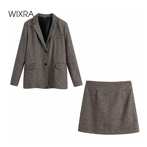 wixra womens plaid blazer sets turn down collar high waist short skirts spring summer basic sweatshirts suits 210419, White
wixra womens plaid blazer sets turn down collar high waist short skirts spring summer basic sweatshirts suits 210419, White