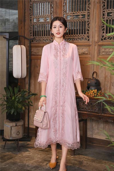 ethnic clothing spring and summer women's ladies chic design sense embroidery fairy chinese style cheongsam improved version dress, Red
ethnic clothing spring and summer women's ladies chic design sense embroidery fairy chinese style cheongsam improved version dress, Red