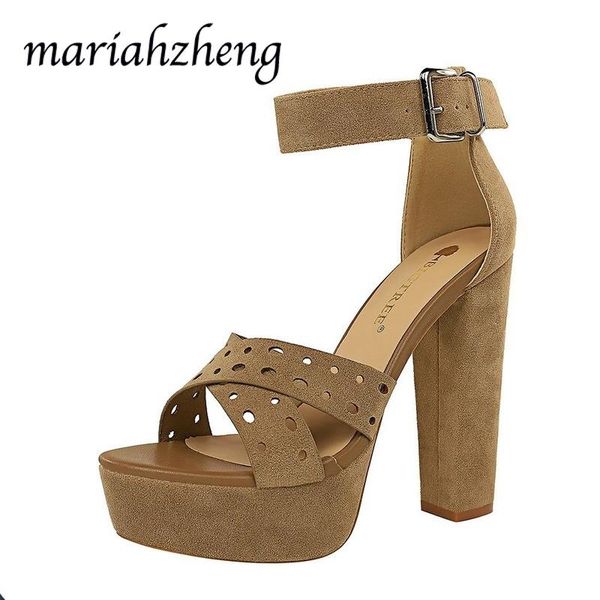 dress shoes meriahzheng 13cm summer fashion high heel waterproof platform hollow women's nightclub open toe sandals ds, Black
dress shoes meriahzheng 13cm summer fashion high heel waterproof platform hollow women's nightclub open toe sandals ds, Black
