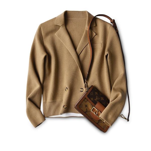 women's knits & tees shuchan design england style button up collar knitted cardigan sweater women 85% wool double breasted spring/autum, White
women's knits & tees shuchan design england style button up collar knitted cardigan sweater women 85% wool double breasted spring/autum, White