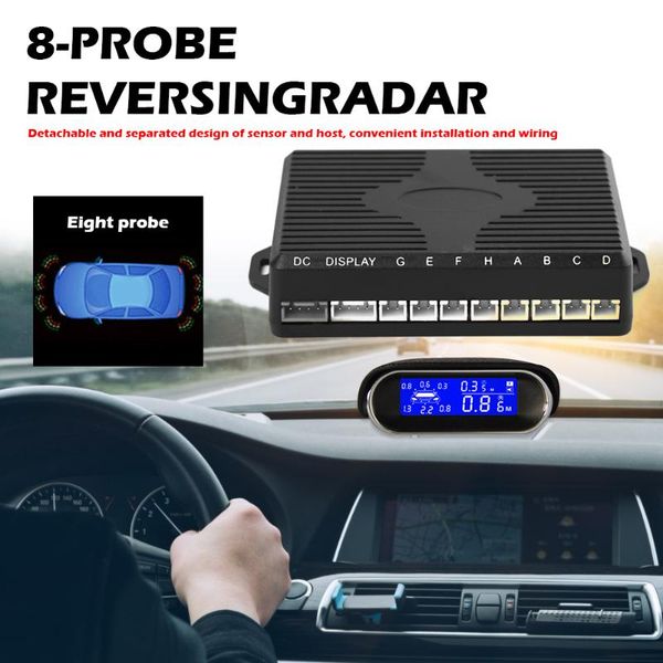 car rear view cameras& parking sensors digital detector radar monitor easily installation 8 lcd display personal elements
car rear view cameras& parking sensors digital detector radar monitor easily installation 8 lcd display personal elements