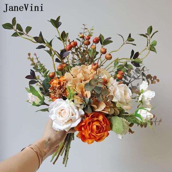 wedding flowers janevini vintage orange bouquets bridal artificial silk roses autumn bride hand fake bouquet ramo de flores 2021
wedding flowers janevini vintage orange bouquets bridal artificial silk roses autumn bride hand fake bouquet ramo de flores 2021