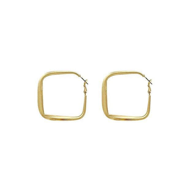 hoop & huggie 45mm big square earrings for women 2021 trendy fashion jewelry brincos statement nickel free, Golden;silver
hoop & huggie 45mm big square earrings for women 2021 trendy fashion jewelry brincos statement nickel free, Golden;silver