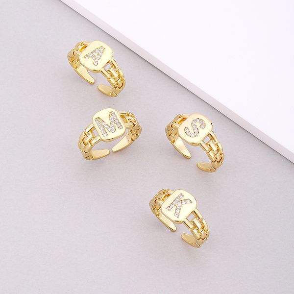 designer ring initial letter ring women 2021 trendy adjustable pave micro zirconia hollow finger ring for women jewelry gift, Slivery;golden
designer ring initial letter ring women 2021 trendy adjustable pave micro zirconia hollow finger ring for women jewelry gift, Slivery;golden