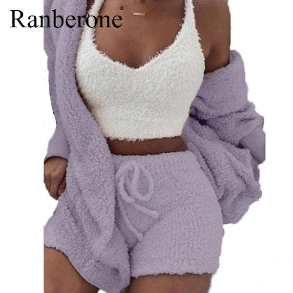 gym clothing ranberone women tracksuit oversized female sweatshirt elasticated trousers set fall winter outfits fashion solid sweatsuits 202, White;black
gym clothing ranberone women tracksuit oversized female sweatshirt elasticated trousers set fall winter outfits fashion solid sweatsuits 202, White;black