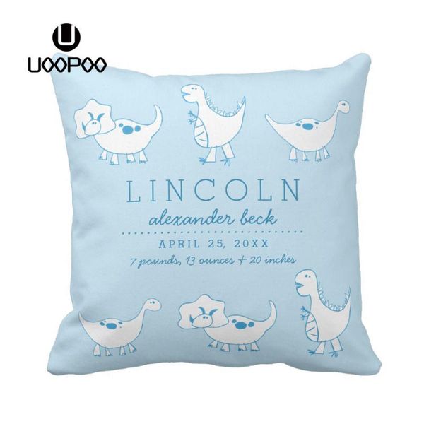 cushion/decorative pillow personalized cushion cover for kids cotton canvas polyester little dinos birth decorative throw case printed
cushion/decorative pillow personalized cushion cover for kids cotton canvas polyester little dinos birth decorative throw case printed