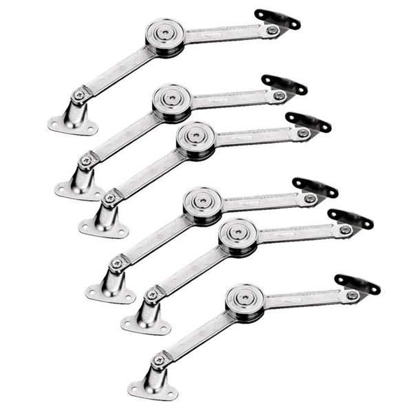 6pcs randomly shinges kitchen cabinet door support rod adjustable hinge furniture wardrobe stay hardware accessories storage boxes & bin 
6pcs randomly shinges kitchen cabinet door support rod adjustable hinge furniture wardrobe stay hardware accessories storage boxes & bin