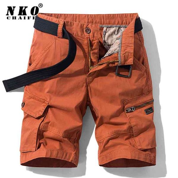 chaifenko summer casual cargo shorts men cotton military pants multi-pocket loose army tactical 210716, White;black
chaifenko summer casual cargo shorts men cotton military pants multi-pocket loose army tactical 210716, White;black