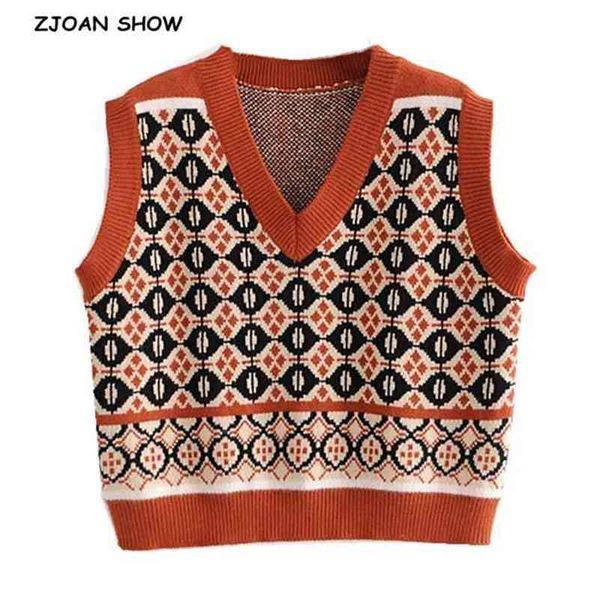 preppy style geometric plaid knitted sweater vest women 90s vintage korean clothing v neck tank y2k knitwear sleeveless 210429, White;black
preppy style geometric plaid knitted sweater vest women 90s vintage korean clothing v neck tank y2k knitwear sleeveless 210429, White;black