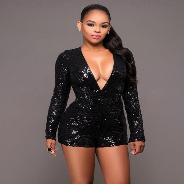 women's jumpsuits & rompers gold sequin romper spring women long sleeve open back party jumpsuit bodies ladies mesh overalls clubwear b, Black;white
women's jumpsuits & rompers gold sequin romper spring women long sleeve open back party jumpsuit bodies ladies mesh overalls clubwear b, Black;white