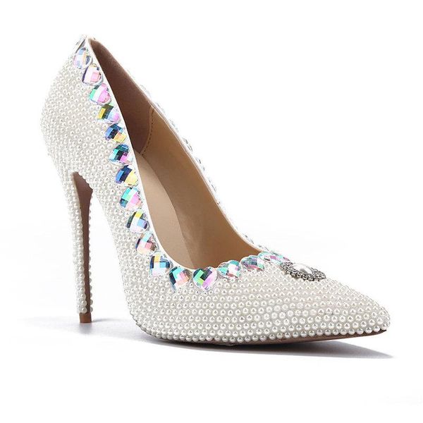 dress shoes women pumps high heels fashion spring rhinestone pearl 11 cm thin bling wedding, Black
dress shoes women pumps high heels fashion spring rhinestone pearl 11 cm thin bling wedding, Black