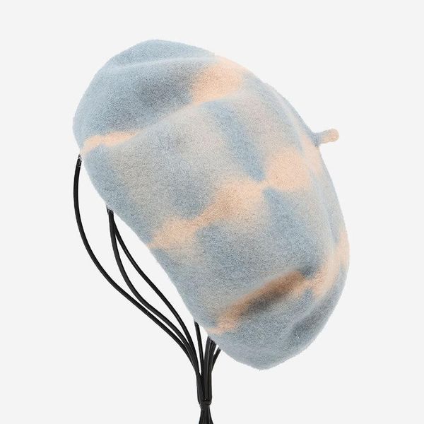 berets 202109-axbl-0026 tie-dye color thickened wool leisure street beret hat men women painter, Blue;gray
berets 202109-axbl-0026 tie-dye color thickened wool leisure street beret hat men women painter, Blue;gray