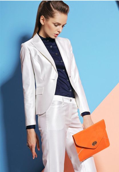 uniform design custom made white fall winter formal pant suits slim business women work wear pantsuits office suit women's two piece pa
uniform design custom made white fall winter formal pant suits slim business women work wear pantsuits office suit women's two piece pa