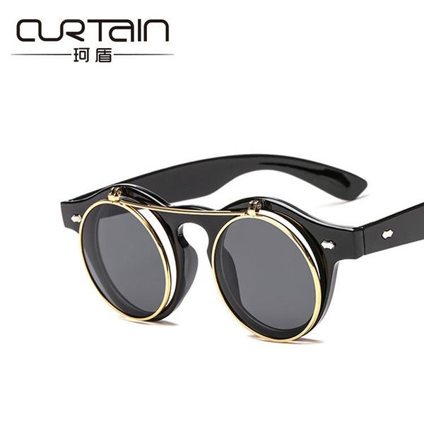 sunglasses 2021 retro flip round frame european and american trend meter nail men's women's cross border sunglass, White;black
sunglasses 2021 retro flip round frame european and american trend meter nail men's women's cross border sunglass, White;black