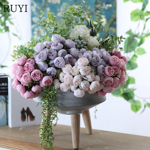decorative flowers & wreaths artificial 27 heads roses bouquet fake wedding bride holding bouquets home bedroom decoration pography layout
decorative flowers & wreaths artificial 27 heads roses bouquet fake wedding bride holding bouquets home bedroom decoration pography layout