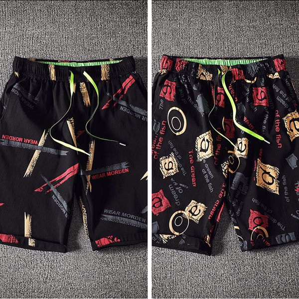 a 345 summer five minutes of pants men loose handsome popular logo trend seven 6 beach pants male flower shorts trousers slacks, Blue
a 345 summer five minutes of pants men loose handsome popular logo trend seven 6 beach pants male flower shorts trousers slacks, Blue