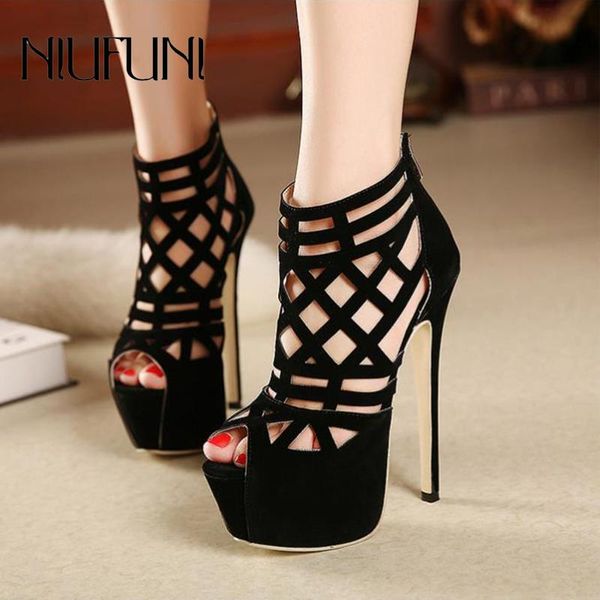 dress shoes black gladiator peep toe hollow platform women sandals suede size 35-40 fine high heels nightclub ladies zip stiletto
dress shoes black gladiator peep toe hollow platform women sandals suede size 35-40 fine high heels nightclub ladies zip stiletto