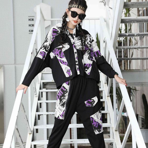 pants loose plus size fashion casual suit women autumn korean version of applique button cardigan elastic two-piece pants, White
pants loose plus size fashion casual suit women autumn korean version of applique button cardigan elastic two-piece pants, White