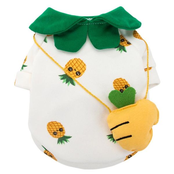 autumn and winter cute sweater puppy dog stereo pineapple backpack breathable cat chihuahua pet clothes apparel
autumn and winter cute sweater puppy dog stereo pineapple backpack breathable cat chihuahua pet clothes apparel