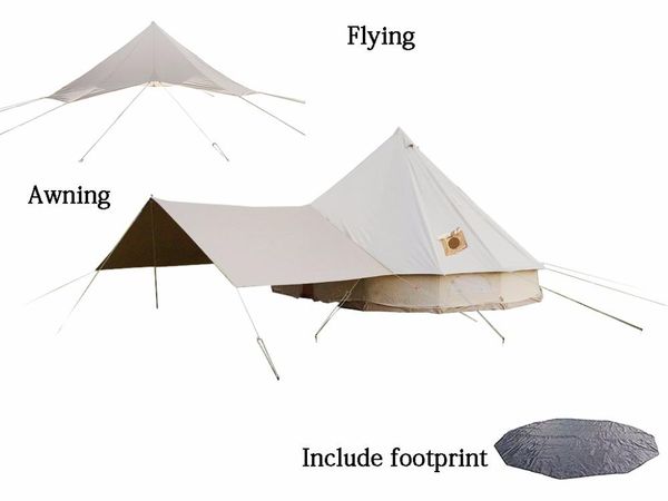 high-profile cotton bell tent size 4m 5m with ing, front awning, anti dirty and two stove jacket tents shelters
high-profile cotton bell tent size 4m 5m with ing, front awning, anti dirty and two stove jacket tents shelters