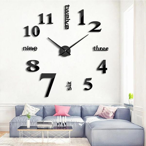 wall clocks quartz fashion watches 3d diy large modern stickers for living room decor silent
wall clocks quartz fashion watches 3d diy large modern stickers for living room decor silent