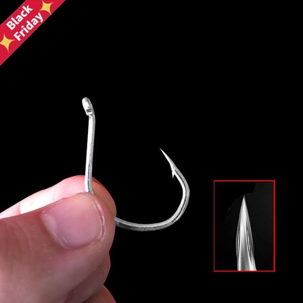 fishing hooks 200 pcs/lot seawater bright tin plating fish barbed hook offshore angling perch carp tackles jig head pesca 
fishing hooks 200 pcs/lot seawater bright tin plating fish barbed hook offshore angling perch carp tackles jig head pesca