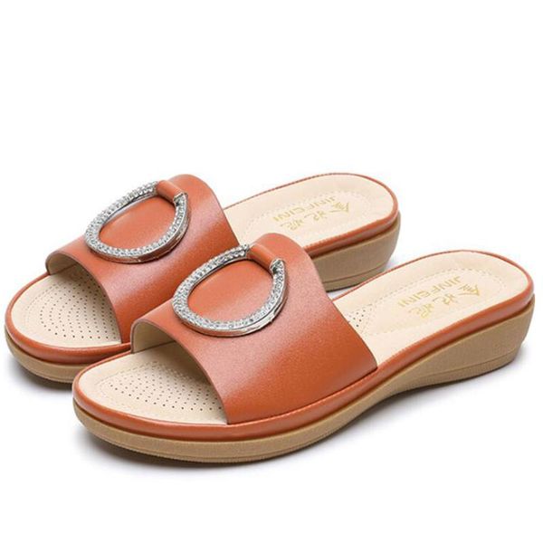 bohemian women casual wedges slippers fashion metal round buckle women's summer ladies beach shoes plus size qq12, Black
bohemian women casual wedges slippers fashion metal round buckle women's summer ladies beach shoes plus size qq12, Black