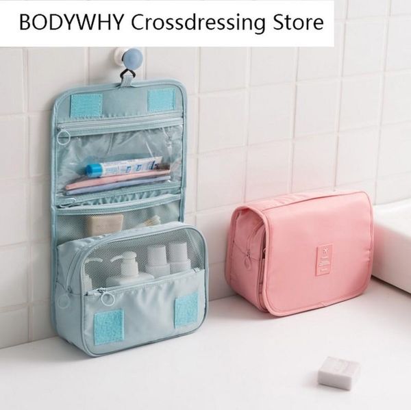 travel hanging cosmetic bag wash large capacity storage hook portable waterproof bags & cases
travel hanging cosmetic bag wash large capacity storage hook portable waterproof bags & cases