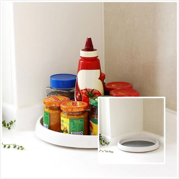 kitchen storage & organization 1pc tray rotating glass spices bottles salt candy pepper spice rack household condiment holder
kitchen storage & organization 1pc tray rotating glass spices bottles salt candy pepper spice rack household condiment holder