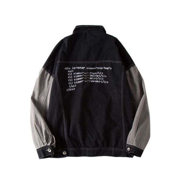 ebaihui winter cashmere embroidery jacket for men korean fashion handsome versatile denim jackets loose harajuku bf wind clothes x09017, Black;brown
ebaihui winter cashmere embroidery jacket for men korean fashion handsome versatile denim jackets loose harajuku bf wind clothes x09017, Black;brown