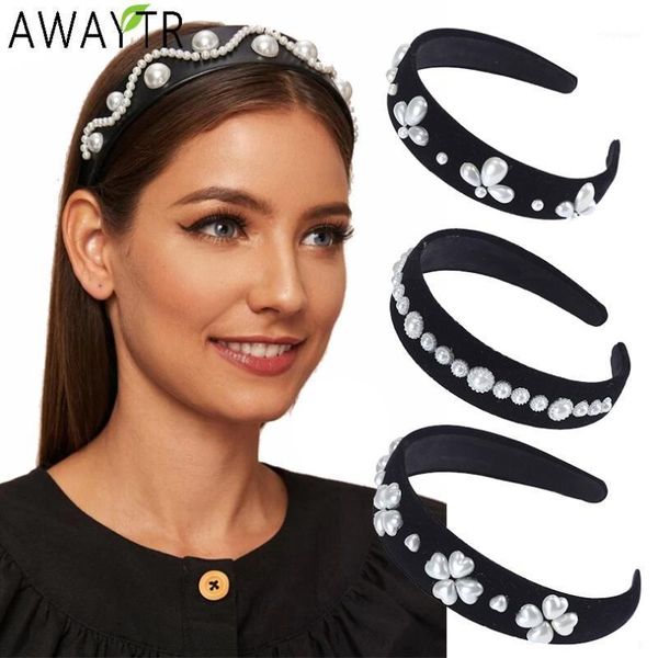 baroque headbands pearl crown for women tiara hair accessories girls retro velvet bands hoop bows1
baroque headbands pearl crown for women tiara hair accessories girls retro velvet bands hoop bows1