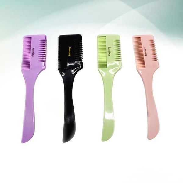 hair brushes 5pcs cutter comb double-sided razor trimmer thinning diy styling (random color), Silver
hair brushes 5pcs cutter comb double-sided razor trimmer thinning diy styling (random color), Silver