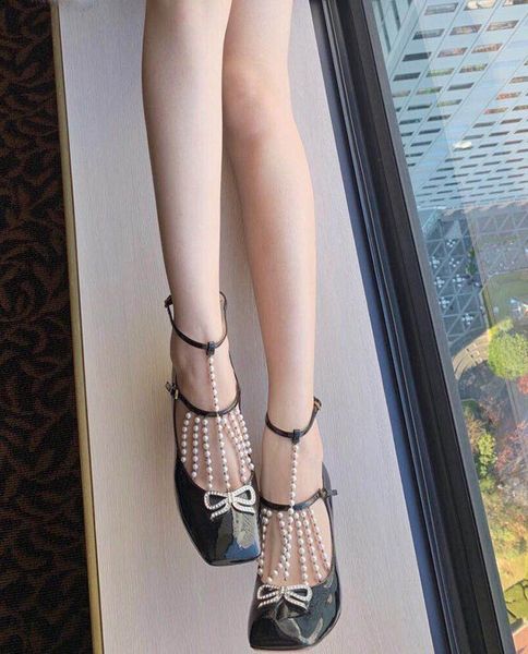 women's string bead pearls square toe pumps high heels black ankle strap shoes dress
women's string bead pearls square toe pumps high heels black ankle strap shoes dress