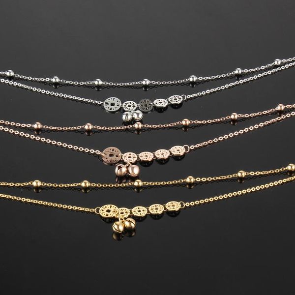 anklets stainless steel money foot ornament rose gold for women boho beads anklet charmt leg bracelet custom, Red;blue
anklets stainless steel money foot ornament rose gold for women boho beads anklet charmt leg bracelet custom, Red;blue