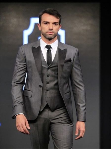 men's suits & blazers the latest sweater vest thin gray male suit design stage prom simple wedding tuxedo 3 piece men's suits (jac, White;black
men's suits & blazers the latest sweater vest thin gray male suit design stage prom simple wedding tuxedo 3 piece men's suits (jac, White;black