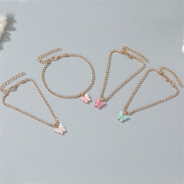 fashion creative, shining, simple butterfly pendant, water drill foot chain, Red;blue
fashion creative, shining, simple butterfly pendant, water drill foot chain, Red;blue