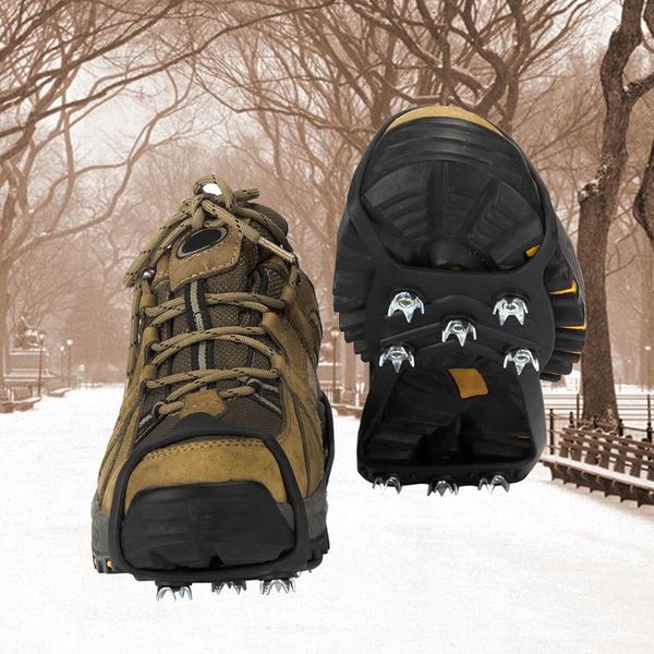 cords, slings and webbing 1 pair anti-slip 8 teeth ice grips cleats shoes cover snow climbing shoe spikes for walk on ing mud ground
cords, slings and webbing 1 pair anti-slip 8 teeth ice grips cleats shoes cover snow climbing shoe spikes for walk on ing mud ground