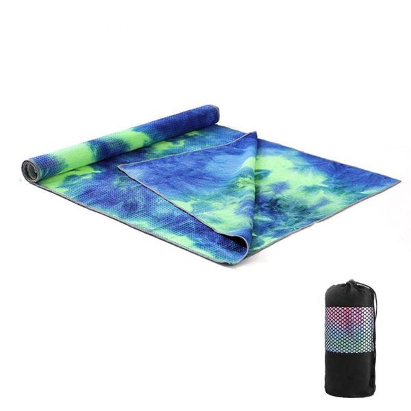 tie-dye yoga towel sweat absorbent non-slip fitness mat blanket with carry bag stripes
tie-dye yoga towel sweat absorbent non-slip fitness mat blanket with carry bag stripes
