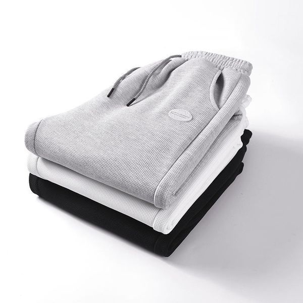 men's pants 2021 autumn knitted hip hop men sweatpants fashion streetwear jogger solid color running, Black
men's pants 2021 autumn knitted hip hop men sweatpants fashion streetwear jogger solid color running, Black